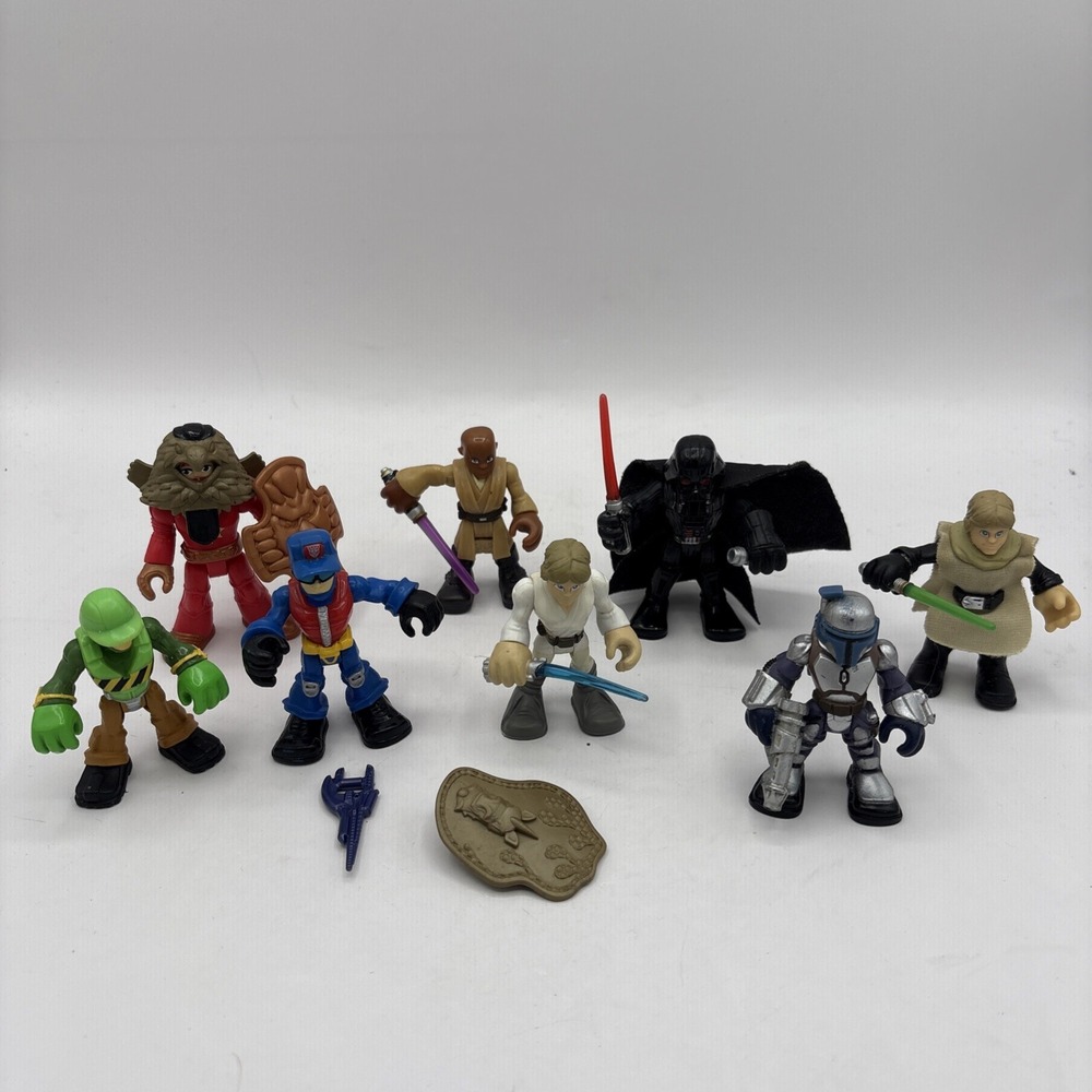 Star Wars Galactic Heroes And Hero Figure Lot